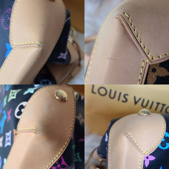 💯 Authentic Louis Vuitton Handbag in Multi Black Color🍀 - Picture 12 of 17